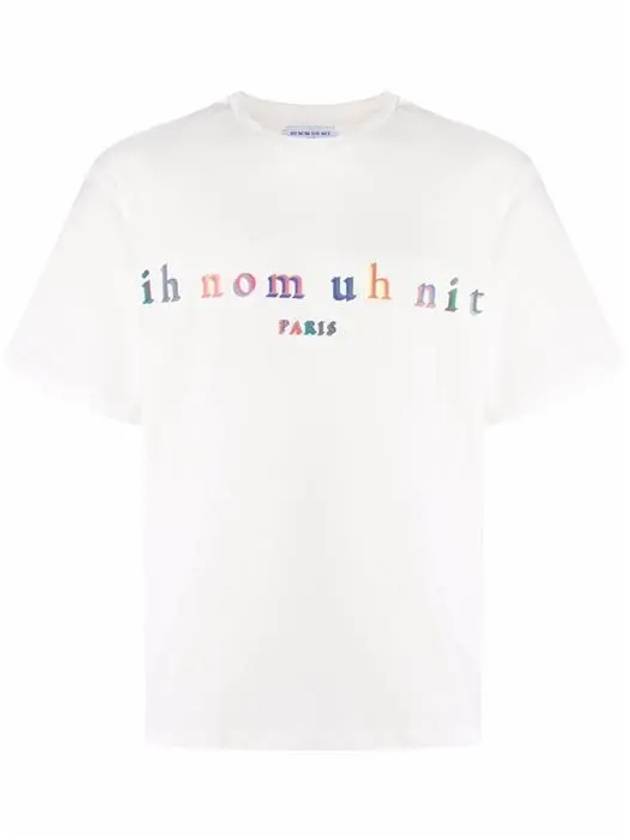 Rainbow Short Sleeve TShirt NUS22214 081 - IH NOM UH NIT - BALAAN 1