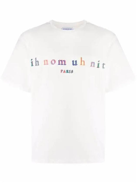 Rainbow Short Sleeve TShirt NUS22214 081 - IH NOM UH NIT - BALAAN 1