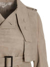 Belted Cropped Jacket Beige - RICK OWENS - BALAAN 4