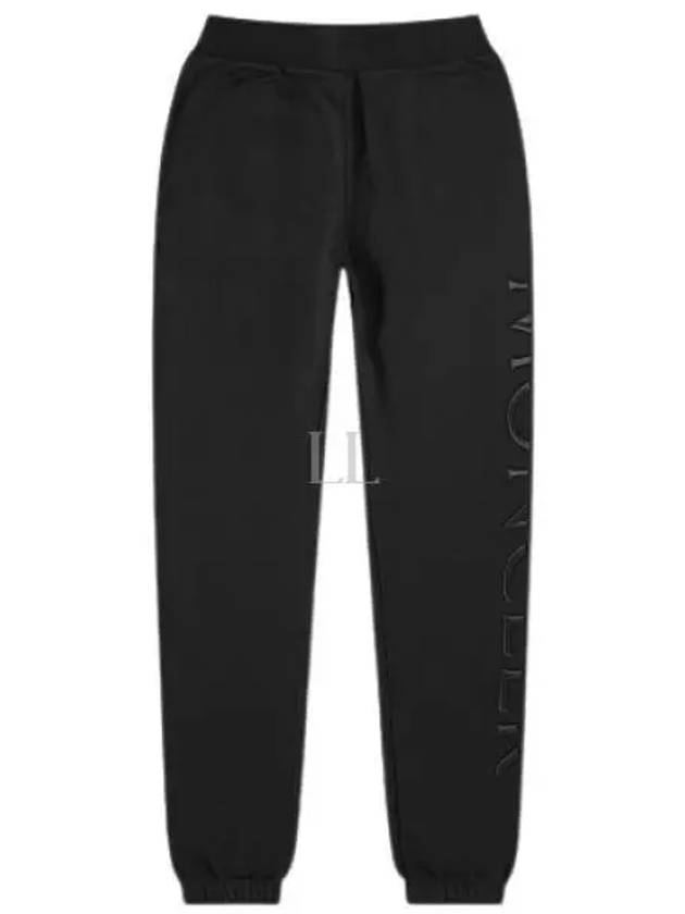 104221 Side logo sweatpants 8H00003 809KR 999 - MONCLER - BALAAN 1