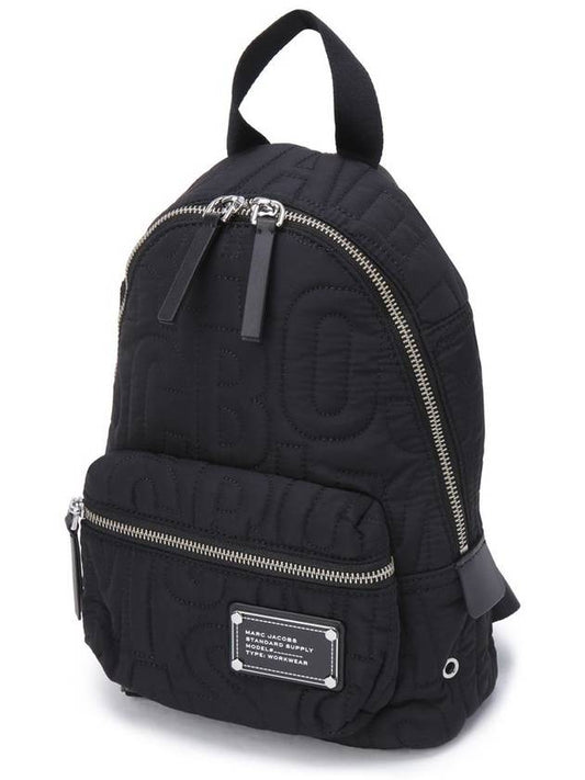 Nylon Jumbled Logo Small Backpack_Black (4S4HBP002H02-001) - MARC JACOBS - BALAAN 2