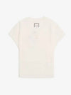Cropped Short Sleeve T Shirt White Women M241TS12747W - WOOYOUNGMI - BALAAN 2