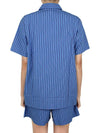 Poplin Pajamas Overfit Short Sleeve Shirt SWE BS - TEKLA - BALAAN 8