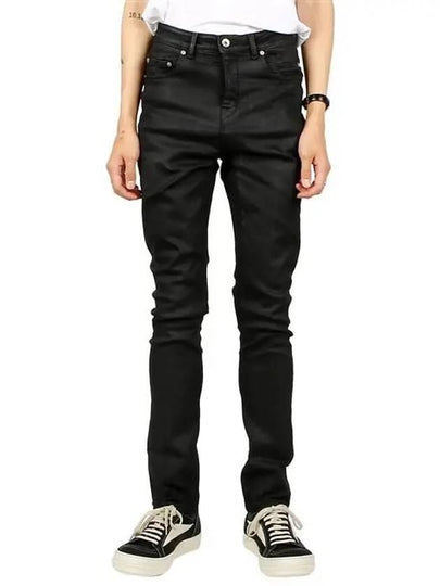 Porterville Detroit Cut Denim Jeans Black - RICK OWENS - BALAAN 2