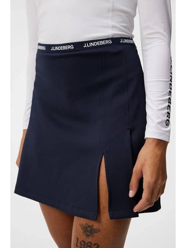 Women's Keisha Skirt Navy - J.LINDEBERG - BALAAN 6