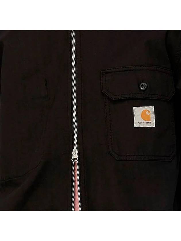Garment Dyed Shirt Zip-up Jacket I033276 89GD - CARHARTT - BALAAN 4