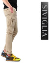 Chino slim cargo skinny pants beige - SIVIGLIA - BALAAN 2