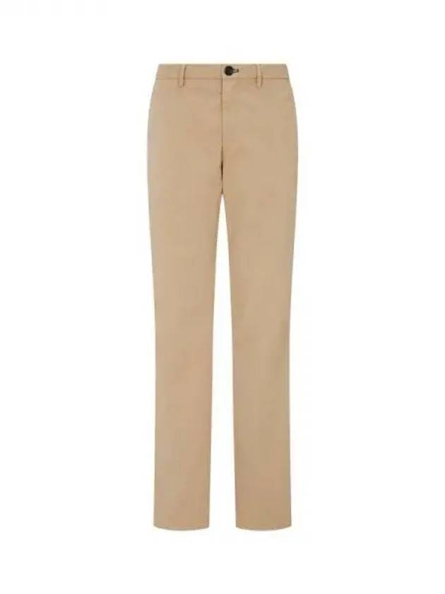 PS zebra embroidery soft chino pants beige 271807 - PAUL SMITH - BALAAN 1