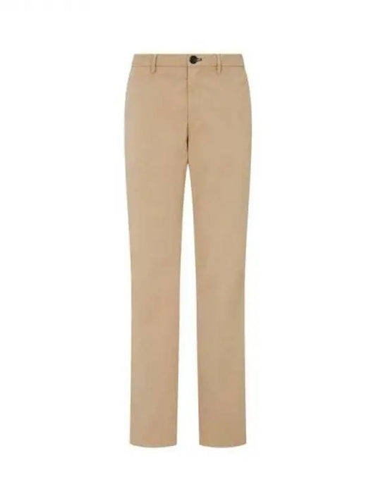 PS zebra embroidery soft chino pants beige 271807 - PAUL SMITH - BALAAN 1