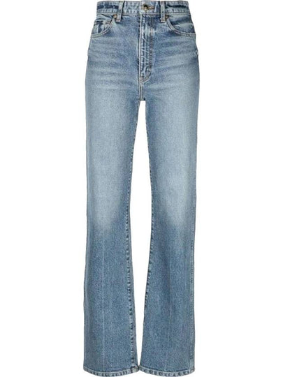 Women's Daniel Stretch Straight Jeans Blythe - KHAITE - BALAAN 2