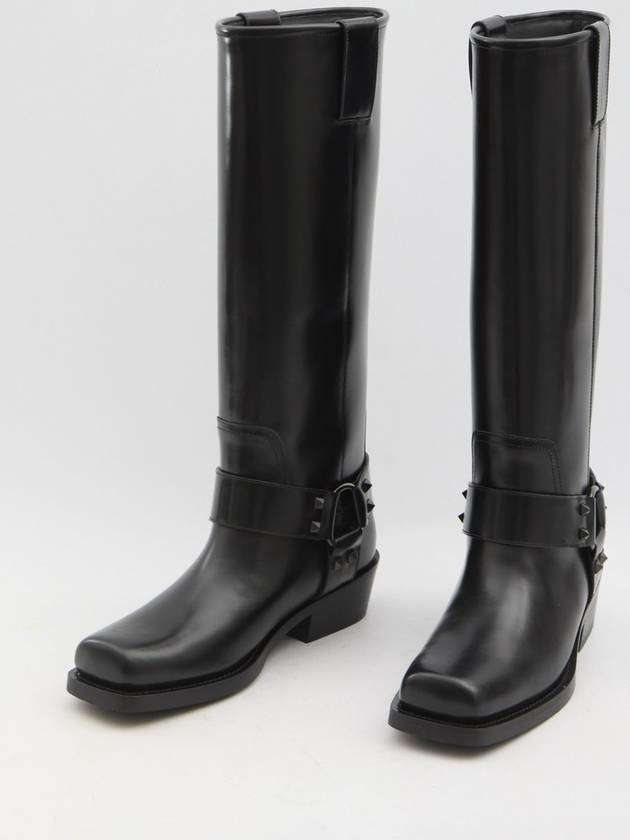 Rockstud Biker boots - VALENTINO - BALAAN 5