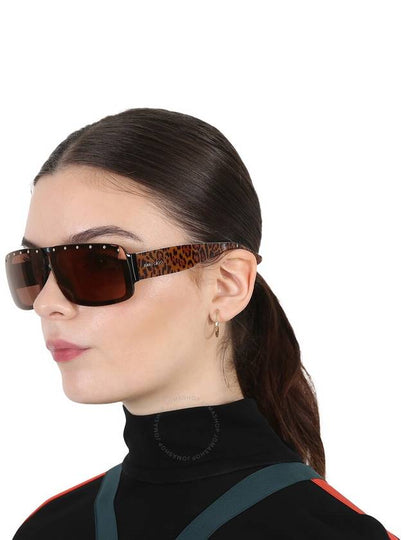 Jimmy Choo Brown Rectangular Ladies Sunglasses MORRIS/S 0Y4D/VP 68 - JIMMY CHOO - BALAAN 2