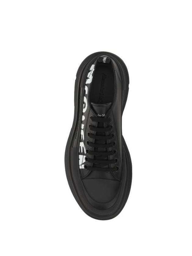 Tread Slick Low Top Sneakers Black - ALEXANDER MCQUEEN - BALAAN 5