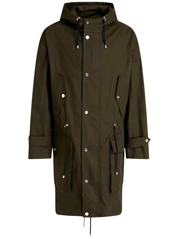 Fishtail Parka Coat - BALMAIN - BALAAN 1