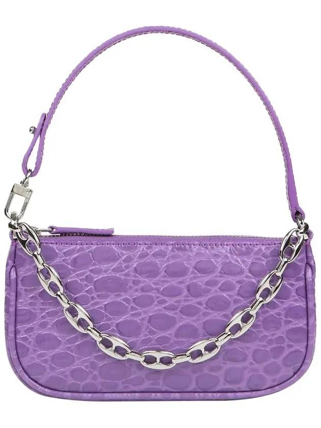 Rachel mini shoulder bag purple - BY FAR - BALAAN 1