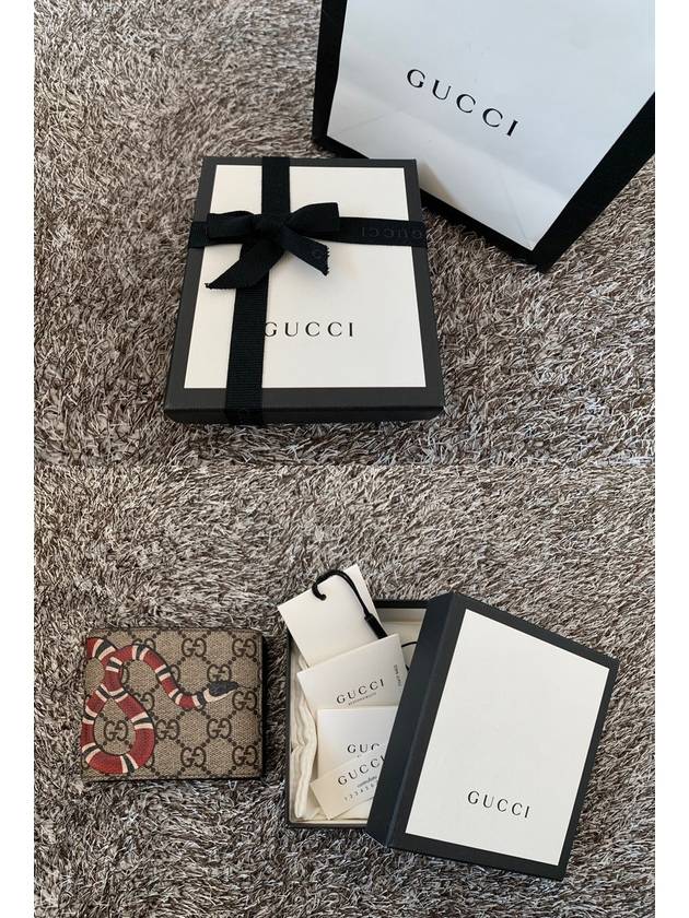 Snake Half Wallet 451268 - GUCCI - BALAAN 2