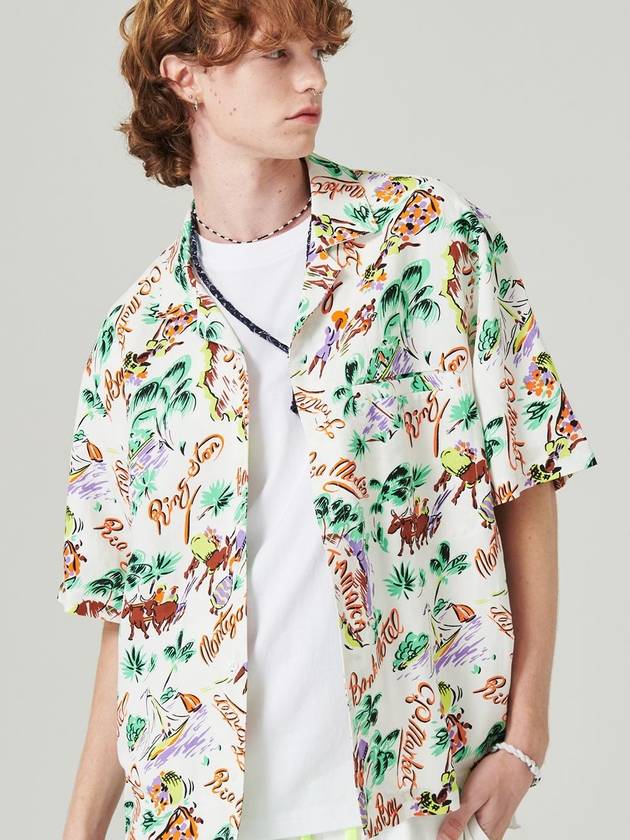 open collar hawaiian shirt kids - GO STREET - BALAAN 5