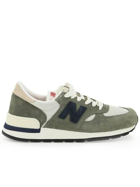 Made in USA 990 Low Top Sneakers Green - NEW BALANCE - BALAAN 1