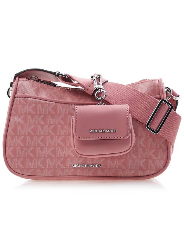 Jet Set Monogram Cross Bag Pink - MICHAEL KORS - BALAAN 2