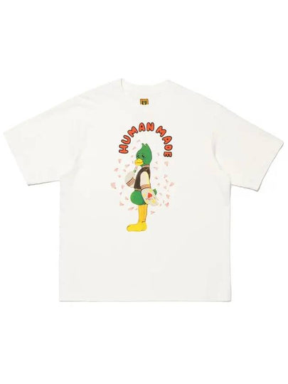 Keiko Sootome T Shirt 19 White XX27TE005 - HUMAN MADE - BALAAN 2