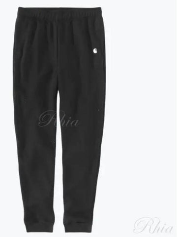 Loose fit midweight tapered sweatpants 105307 BLK sweatpants - CARHARTT - BALAAN 1