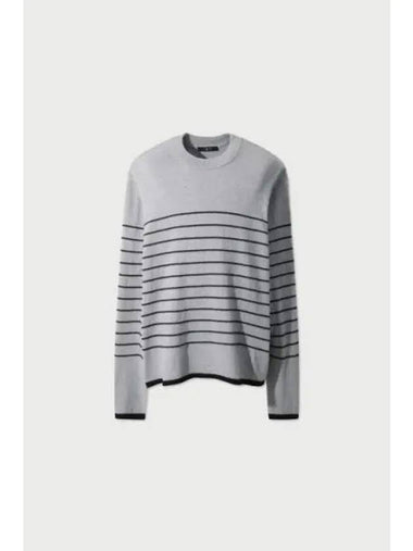 IDZI cashmere blend striped sweater GRAY BLACK - IRO - BALAAN 1