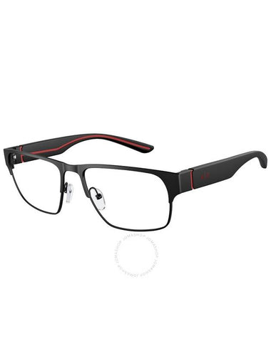 Armani Exchange Demo Rectangular Men's Eyeglasses AX1059 6000 54 - ARMANI EXCHANGE - BALAAN 1