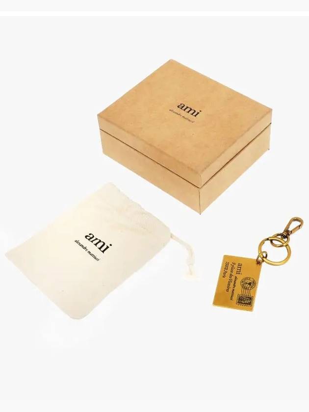 Alexandre Mattiussi Enveloppe Key Holder Gold - AMI - BALAAN 4