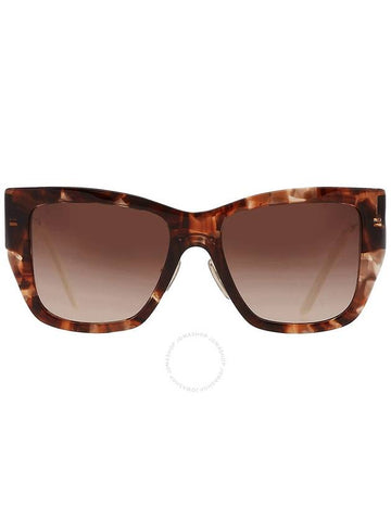 Prada Brown Gradient Square Ladies Sunglasses PR 21YS 07R6S1 54 - PRADA - BALAAN 1