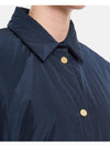 Greenca Water Repellent Shirt Jacket Navy - MAX MARA - BALAAN 4