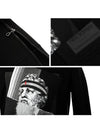 Men's Poseidon Print Sweatshirt Black - NEIL BARRETT - BALAAN 6