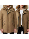 Edward Natural Fur Hooded Down Parka Army - MACKAGE - BALAAN.