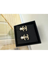 CC Logo Stars Crystal Earrings Gold - CHANEL - BALAAN 2