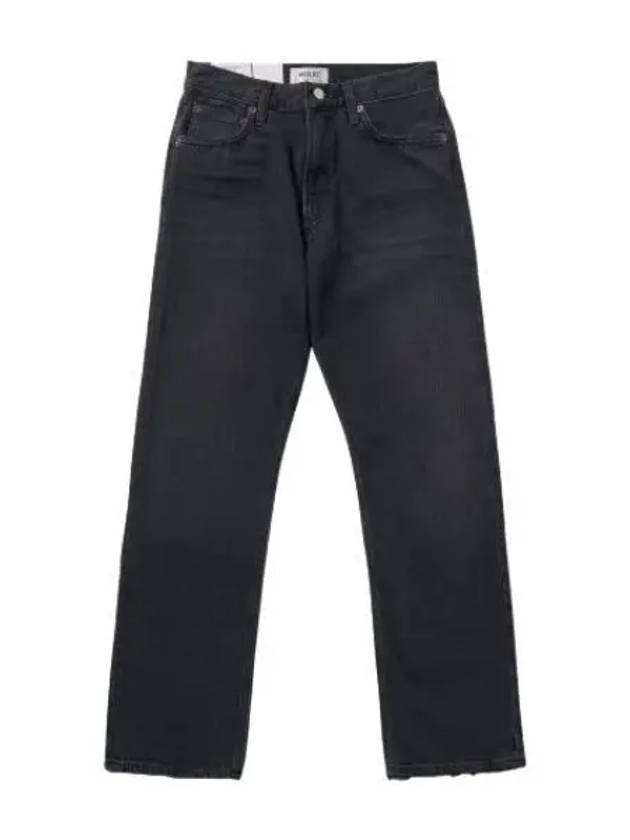 A Goldie Mia Straight Denim Pants Black Jeans - AGOLDE - BALAAN 1