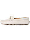 Women's Gommino Driving Shoes White - TOD'S - BALAAN 4