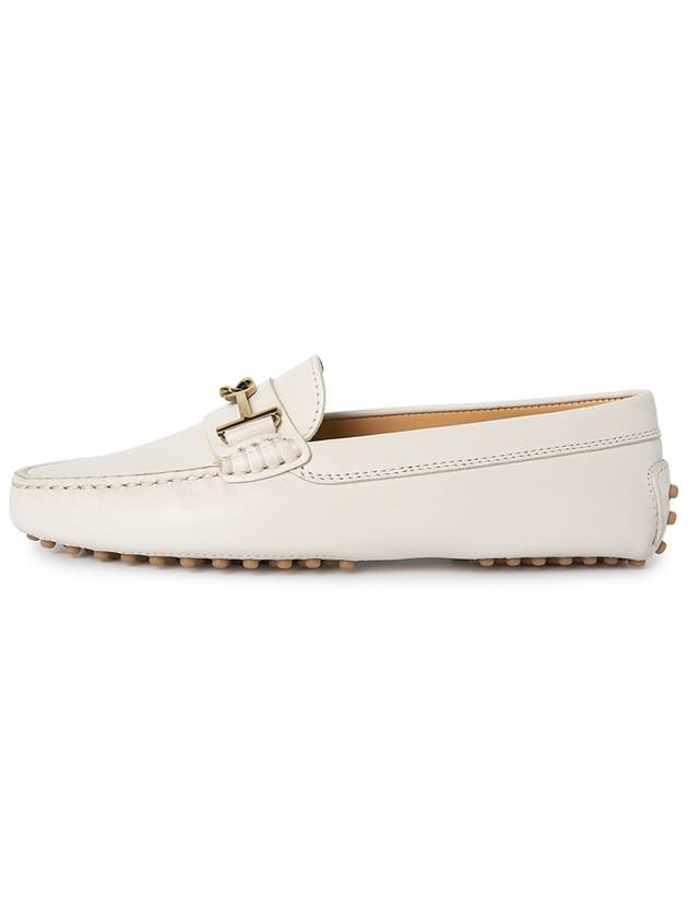 Women's Gommino Driving Shoes White - TOD'S - BALAAN 4