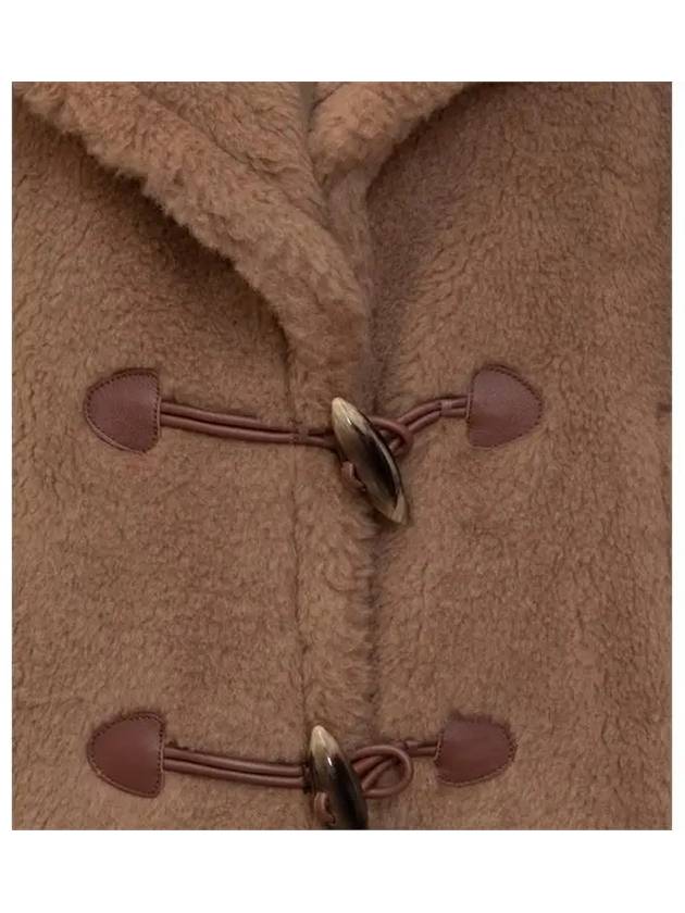 Shearling Cape Brown - MAX MARA - BALAAN 5