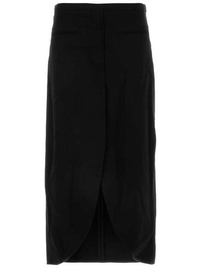 Ellipse Tailored Long A-line Skirt Black - COURREGES - BALAAN 2