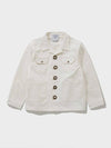 Cornmill rigid denim jacket ivory - FFEFF STUDIO - BALAAN 1