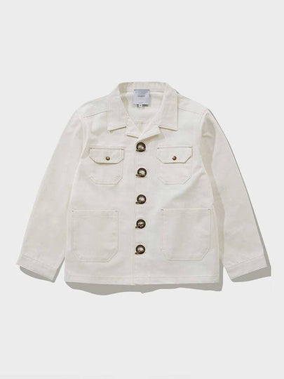 Cornmill rigid denim jacket ivory - FFEFF STUDIO - BALAAN 2