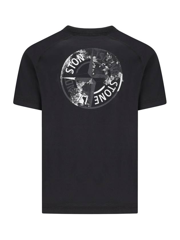 T-SHIRT WITH LOGO - STONE ISLAND - BALAAN 2