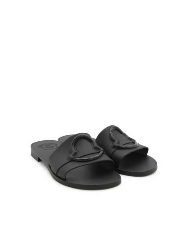 Mon Slippers Black - MONCLER - BALAAN 3