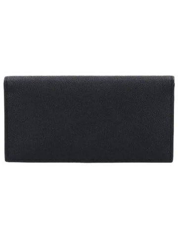 Vertical long wallet black - VALEXTRA - BALAAN 1