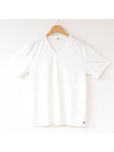 SPGVBOSN Functional V-neck Short Sleeve Tee White - SUPENER - BALAAN 1