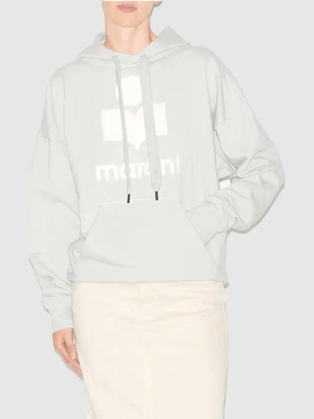 Women Mansell Hooded Sweatshirt SW0001FA A1M07E LUEC - ISABEL MARANT - BALAAN 4