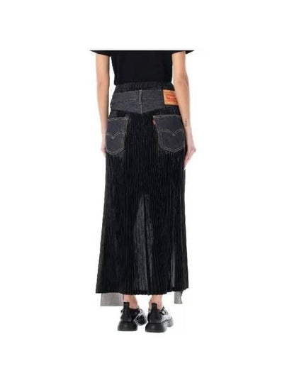 Levi s Denim Insert Pleated Skirt 24PJMS105100D1 - JUNYA WATANABE - BALAAN 2