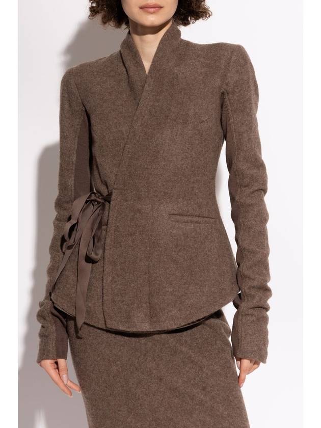 Rick Owens Jacket Hollywood, Women's, Brown - RICK OWENS - BALAAN 3