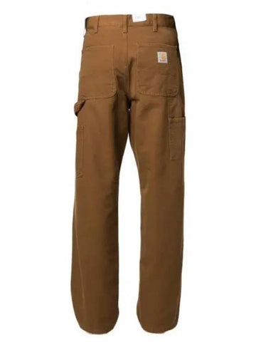 WIP I031497 HZ 02 Logo Dearborn Canvas Single Knee Pants 1153956 - CARHARTT - BALAAN 1