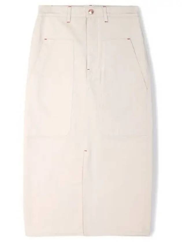 Flozia H Line Skirt Ivory - ISABEL MARANT - BALAAN 2