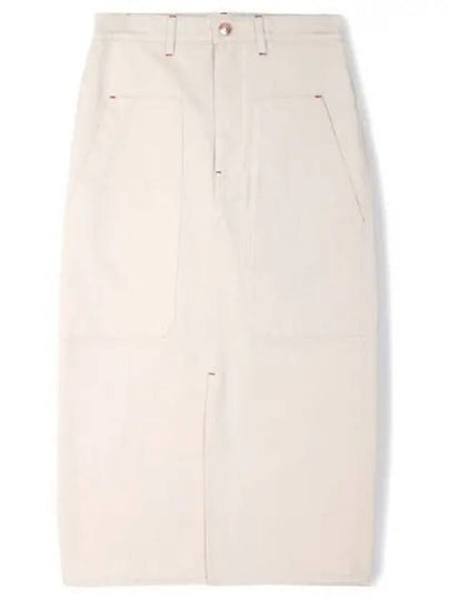 Flozia H Line Skirt Ivory - ISABEL MARANT - BALAAN 2